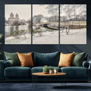 The Bow Bridge in Central Park Canvas, The Bow Bridge Canvas by MyGreatCanvas | Canvas Wall Art Prints | Photo Prints & Wall Decor