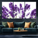 Lavender Flower Wall Art Canvas Print by MyGreatCanvas | Canvas Wall Art Prints | Photo Prints & Wall Decor