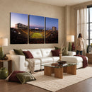 Iowa Hawkeyes Kinnick Stadium Wall Art Canvas Print, Framed