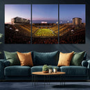 Iowa Hawkeyes Kinnick Stadium Wall Art Canvas Print, Framed