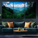 Tropical Jungle Wall Art Canvas Print – Framed Lush Valley by MyGreatCanvas | Canvas Wall Art Prints | Photo Prints & Wall Decor
