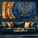 Abstract Tree Rings Wall Art Canvas Print – Modern Wood by MyGreatCanvas | Canvas Wall Art Prints | Photo Prints & Wall Decor