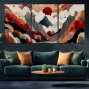 Abstract Mountain Wall Art – Framed Vibrant Landscape Canvas by MyGreatCanvas | Canvas Wall Art Prints | Photo Prints & Wall Decor