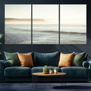 Coastal Cliffs Wall Art Canvas Print – Misty Ocean Seascape