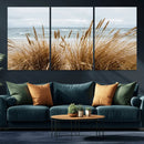 Beach Grass Wall Art Canvas Print – Framed Coastal Dunes Art by MyGreatCanvas | Canvas Wall Art Prints | Photo Prints & Wall Decor