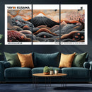 Yayoi Kusama Wall Art Canvas Print – Framed Japanese Dot Art