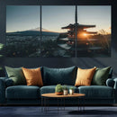 Mount Fuji Wall Art Canvas Print Framed Japan Travel Art by MyGreatCanvas | Canvas Wall Art Prints | Photo Prints & Wall Decor
