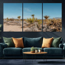 Joshua Tree Wall Art Canvas Print – Framed Desert Landscape