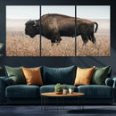 American Bison Wall Art Canvas Print – Majestic Buffalo