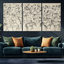 Wild Horse Stampede Wall Art Canvas Print – Monochrome by MyGreatCanvas | Canvas Wall Art Prints | Photo Prints & Wall Decor