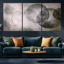 Abstract Grey Gold Wall Art – Modern Geometric Canvas by MyGreatCanvas | Canvas Wall Art Prints | Photo Prints & Wall Decor