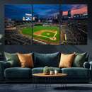 Target Field Wall Art Canvas Print – Baseball Stadium by MyGreatCanvas | Canvas Wall Art Prints | Photo Prints & Wall Decor