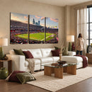 Chicago Bears Soldiers Field Wall Art Canvas Print – Framed