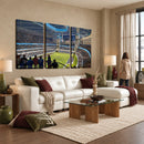 Chicago Dome Stadium Wall Art Canvas Print – Framed Modern