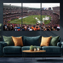 Chicago Bears Soldier Field Wall Art Canvas Print – Framed by MyGreatCanvas | Canvas Wall Art Prints | Photo Prints & Wall Decor