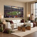 Chicago Bears Soldiers Field Wall Art Canvas Print – Framed