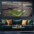 Chicago Bears Soldiers Field Wall Art Canvas Print – Framed