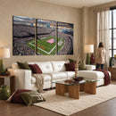 Chicago Bears Soldiers Field Wall Art Canvas Print – Framed