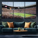 Chicago Bears Soldiers Field Wall Art Canvas Print – Framed