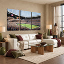 Chicago Bears Soldiers Field Wall Art Canvas Print – Framed
