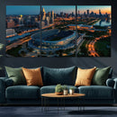Chicago Bears Soldiers Field Wall Art Canvas Print – Framed