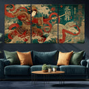 Tsukioka Yoshitoshi Samurai Wall Art – Japanese Katana by MyGreatCanvas | Canvas Wall Art Prints | Photo Prints & Wall Decor