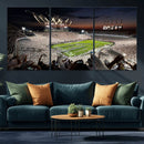 Epic Night Football Stadium Wall Art Canvas Print, Fireworks by MyGreatCanvas | Canvas Wall Art Prints | Photo Prints & Wall Decor