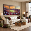 Dooley Stadium Wall Art, Sports Arena Canvas Print, Dooley