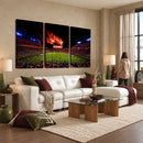 Jordan-Hare Football Stadium Wall Art Canvas Print, Football