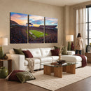 Jordan-Hare Stadium Wall Art Canvas Print, Football Stadium