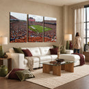 Jordan-Hare Stadium Wall Art Canvas Print, College Sports