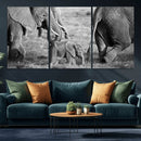 Wild Elephant Wall Art Canvas Print by MyGreatCanvas | Canvas Wall Art Prints | Photo Prints & Wall Decor