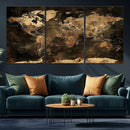 World Map Canvas Print, Modern Decorative Framed Map Artwork by MyGreatCanvas | Canvas Wall Art Prints | Photo Prints & Wall Decor