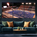 Boise State Stadium Large Wall Art Canvas Print for Living by MyGreatCanvas | Canvas Wall Art Prints | Photo Prints & Wall Decor