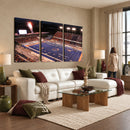 Boise State Stadium Large Wall Art Canvas Print for Living