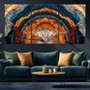 Abstract Wood Grain Canvas Print, Tree Ring Pattern Wall by MyGreatCanvas | Canvas Wall Art Prints | Photo Prints & Wall Decor