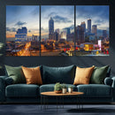 Atlanta Skyline Wall Art Canvas Print, Atlanta Downtown by MyGreatCanvas | Canvas Wall Art Prints | Photo Prints & Wall Decor
