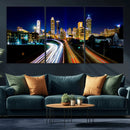 Atlanta Skyline Wall Art Canvas Print, Atlanta Downtown by MyGreatCanvas | Canvas Wall Art Prints | Photo Prints & Wall Decor