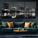 Austin Skyline Wall Art Canvas Print, Austin Downtown Night by MyGreatCanvas | Canvas Wall Art Prints | Photo Prints & Wall Decor