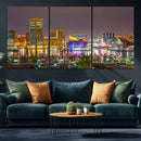 Baltimore Skyline Wall Art Canvas Print, Baltimore Downtown by MyGreatCanvas | Canvas Wall Art Prints | Photo Prints & Wall Decor