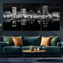 Baltimore Skyline Wall Art Canvas Print, Baltimore Downtown by MyGreatCanvas | Canvas Wall Art Prints | Photo Prints & Wall Decor