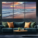 Ocean Sunset Wall Art Canvas Print – Coastal Beach by MyGreatCanvas | Canvas Wall Art Prints | Photo Prints & Wall Decor