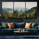 Mountain Forest Wall Art Canvas Print, Alpine Landscape by MyGreatCanvas | Canvas Wall Art Prints | Photo Prints & Wall Decor