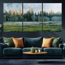 Forest Meadow Wall Art Canvas Print, Pine Tree Landscape by MyGreatCanvas | Canvas Wall Art Prints | Photo Prints & Wall Decor