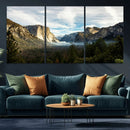Yosemite Valley Mountain Wall Art Canvas Print, Granite by MyGreatCanvas | Canvas Wall Art Prints | Photo Prints & Wall Decor