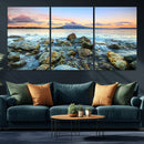 Mayon Volcano Seascape Wall Art Canvas Print, Tropical Ocean by MyGreatCanvas | Canvas Wall Art Prints | Photo Prints & Wall Decor
