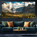 Yosemite Valley River Wall Art Canvas Print by MyGreatCanvas | Canvas Wall Art Prints | Photo Prints & Wall Decor