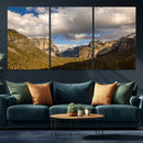 Yosemite Valley River Landscape Wall Art Canvas Print, by MyGreatCanvas | Canvas Wall Art Prints | Photo Prints & Wall Decor