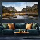 Yosemite Valley Mountain Landscape Wall Art Canvas Print, by MyGreatCanvas | Canvas Wall Art Prints | Photo Prints & Wall Decor