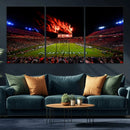 Auburn Stadium Wall Art Canvas Print, College Football Night by MyGreatCanvas | Canvas Wall Art Prints | Photo Prints & Wall Decor